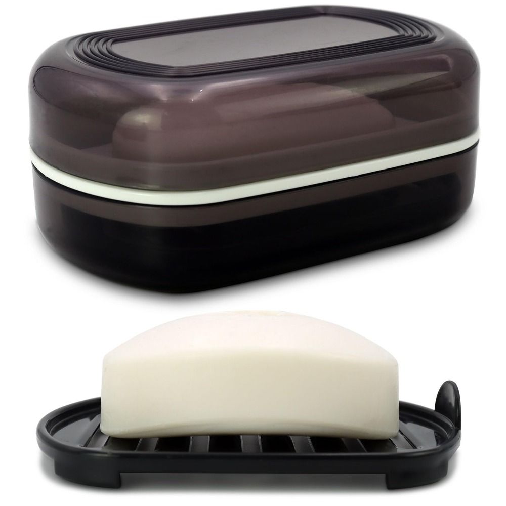 Leak-Proof Travel Soap Dish Reusable Soap Container Household Sealed Soap Rack  Hotel