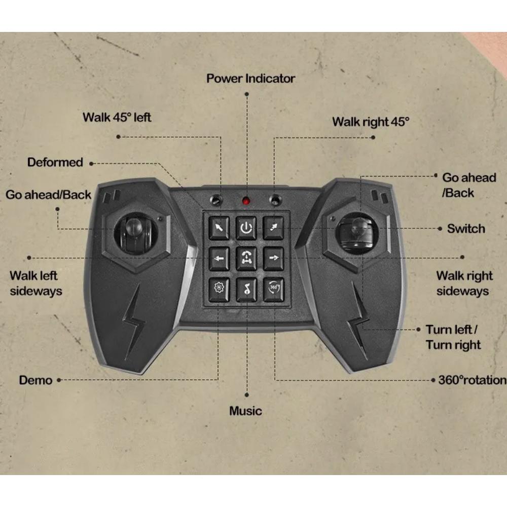 2.4G Stunt Twist Change Car Gesture-sensitive Deformation Rc Stunt Cart With Sensor Gesture Remote Control