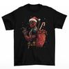 Deadpool Christmas T-Shirt Unisex Cotton Adult Superhero Movie Santa Villain