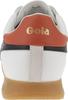 Gola Classics Men's Torpedo Leather Trainers White/black/moody Orange