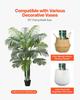 1829 mm Artificial Areca Palm Tree Fake Plant with White Planter Indoor