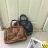 Fashion spacious padded large capacity designer totes for down cotton luxury plutonium leather crossbody bag