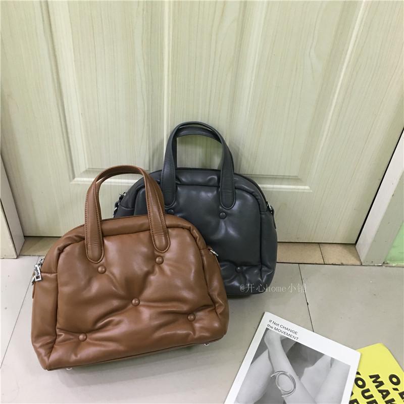 Fashion spacious padded large capacity designer totes for down cotton luxury plutonium leather crossbody bag