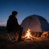 Outdoor Folding Camping Stool With Aluminum Alloy Frame For Travel And Bbq Activities