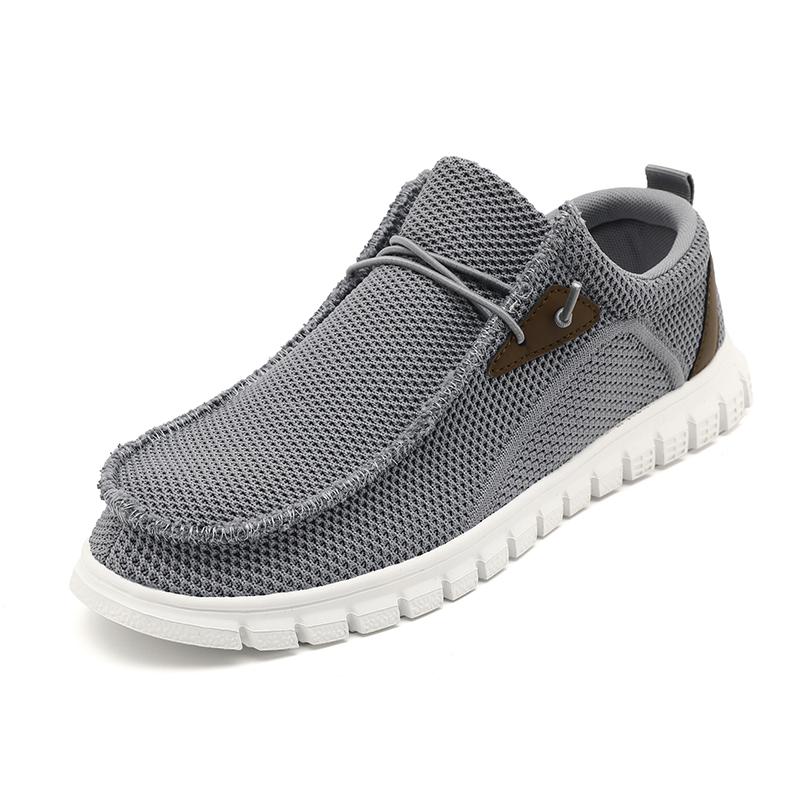 

Fashion Breathable Soft Soled Casual Shoes for Men Lightweight Comfortable Outdoor Walking Flats Loafers Canvas Sneakers Size 46 39