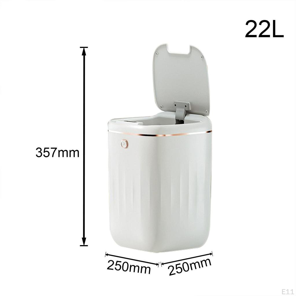 Automatic Garbage Can Touchless Container Bin Quiet with Lids Waterproof Bedroom