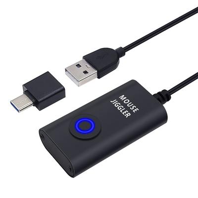 Mouse Jiggler Mover Undetectable Mouse Movement Simulator with ON/OFF Switch for Computer Awakening