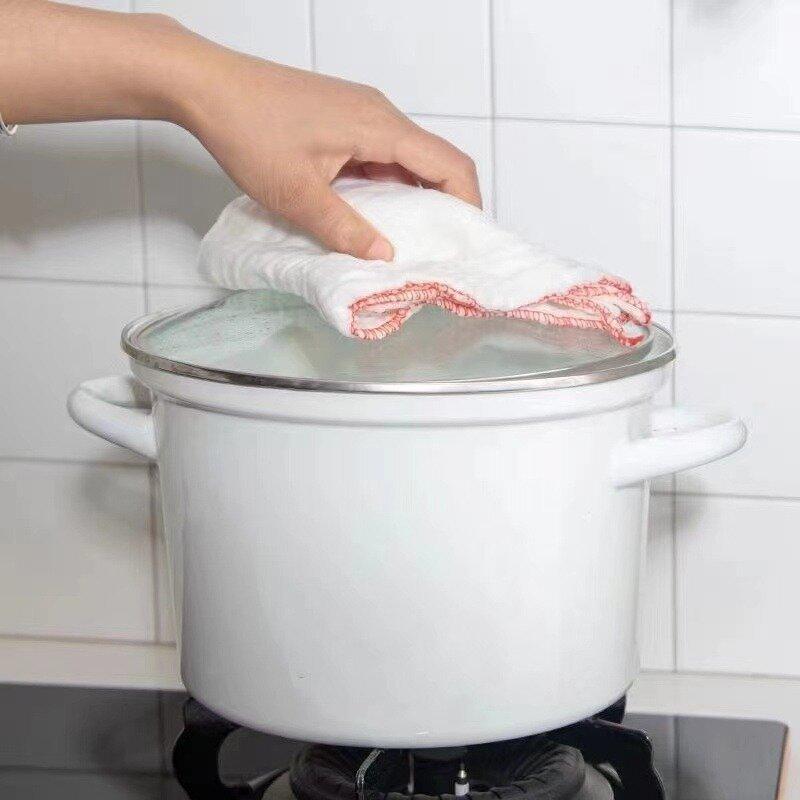 Non-Stick Oil Kitchen Towels - Durable Mesh Dishcloths for Efficient Cleaning