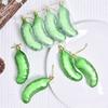 Plastic Green Cucumber Hanging Balls Reusable Xmas Tree Ornaments  Party Favors