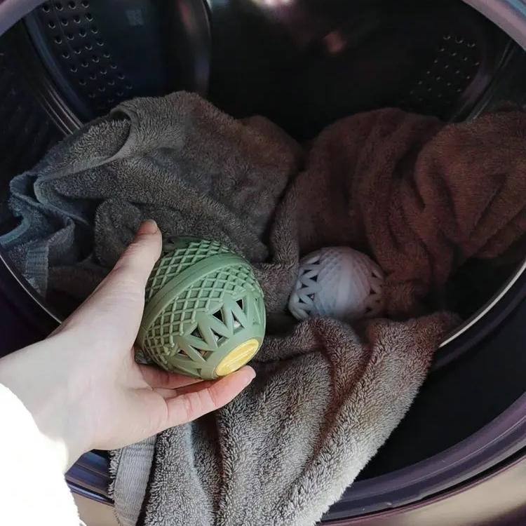 1Pcs Laundry Ball For Wshing Machine Decontamination And Cleaning Balls Reusable Anti Winding Clothes Cleaning Tools