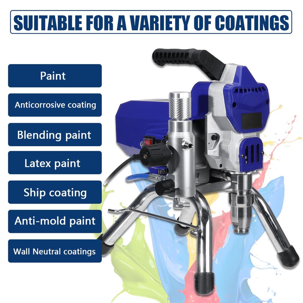 3500PSI High-pressure Airless Apraying Machine Professional Airless Spray Guns 2500W Airless Paint Sprayer Painting Machine Tool