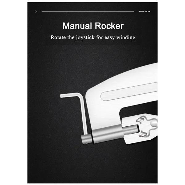 High Quality Semi Automatic Fishing Hooks Line Tier Machine Portable Stainless Steel Fish Hook Line Knotter Tying Binding Stonego Fishing Tool