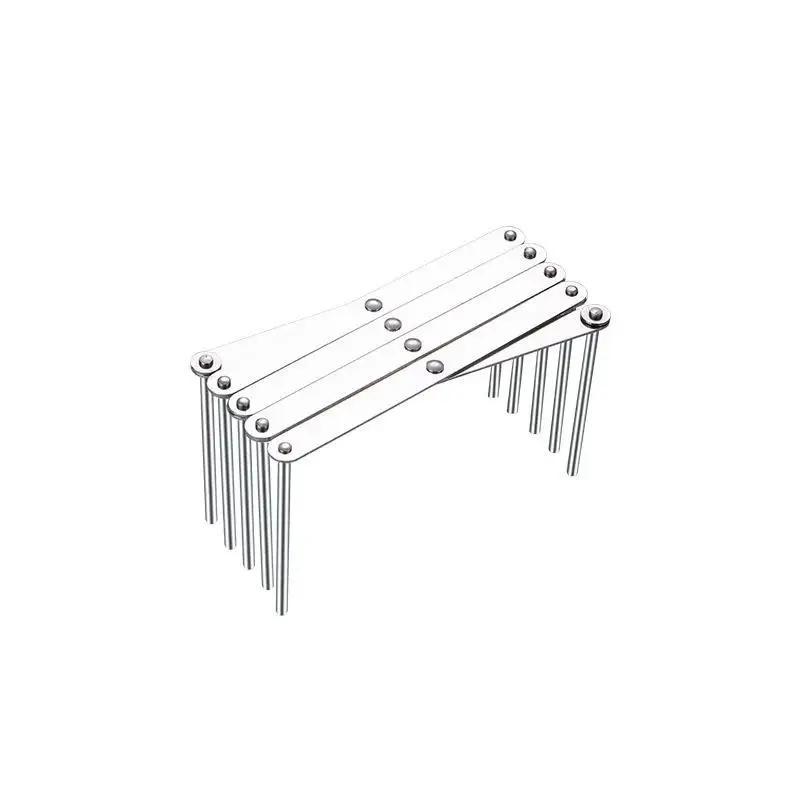 Kitchen Tools Stainless Steel Shrinking Rack Household Rice Bowl Plate Draining Rack Storage Rack Folding Steaming Rack