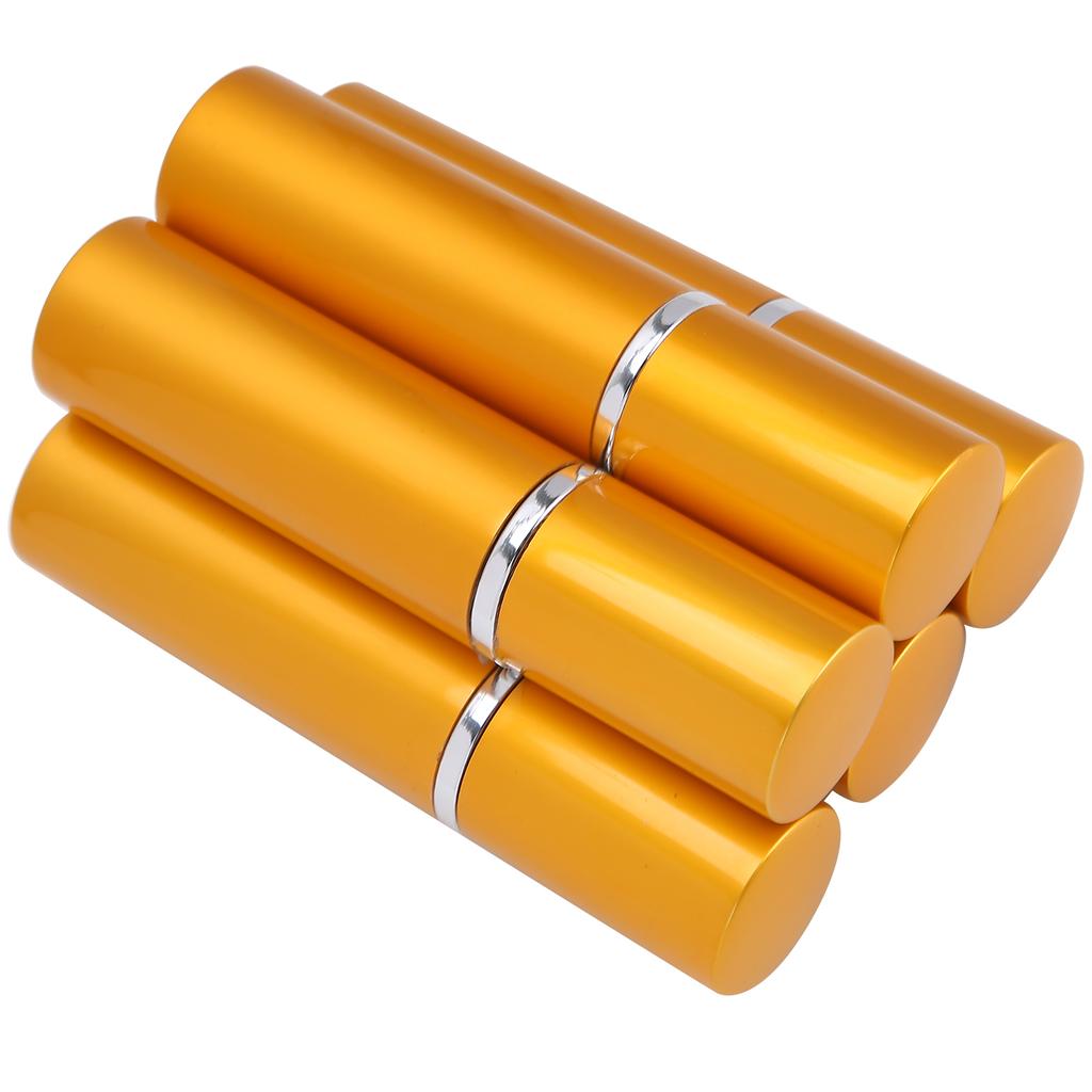 Aluminium nachfüllbare Parfüm-Sprühflasche tragbarer leerer Parfümzerstäuber 10ml x 5 Stück