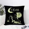 Vintage The C-Cure Rock Band Pillow Case Plush Fabric Soft Pillowcase Double Sided Print Sofa Cushion Cover Throw Pillow Cover