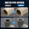 3PCS Heavy-Duty PVC/Plastic Pipe Threading Tool Kit 1/2" 3/4" 1" Male & Female Threads for PVC PPR MPP Pipes