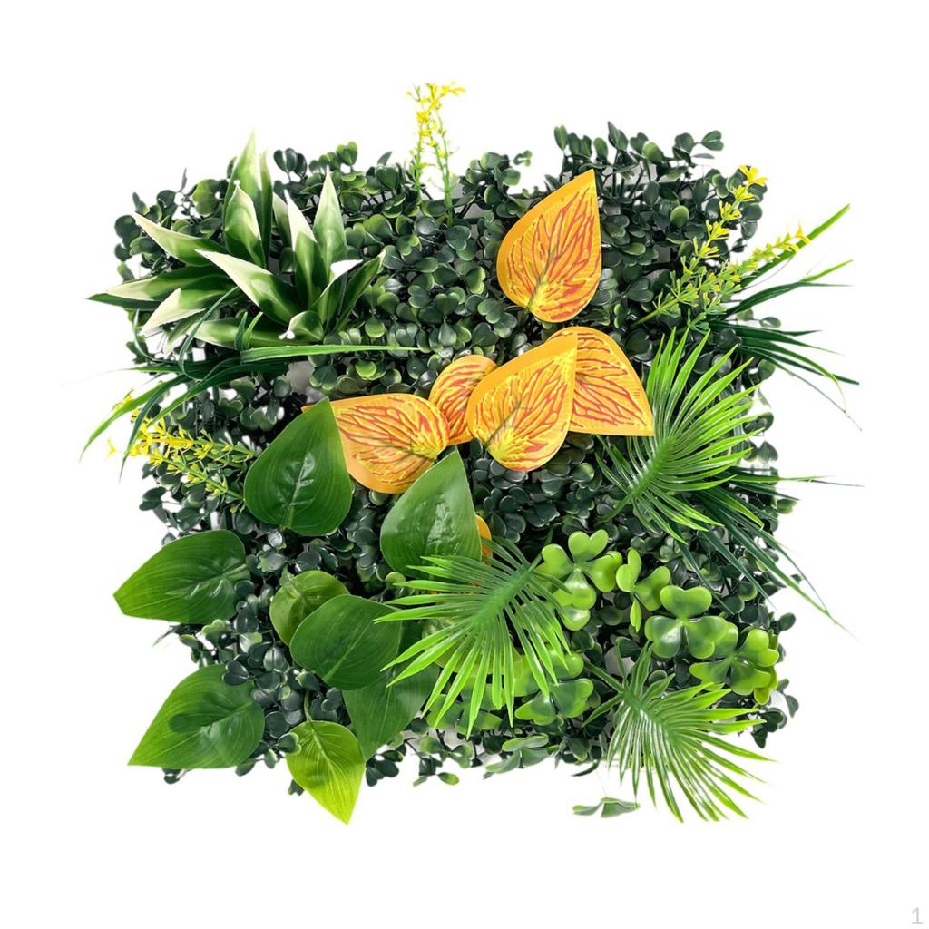 25x25cm Grass Simulation Wall Panel for Decorative Use in Study Areas