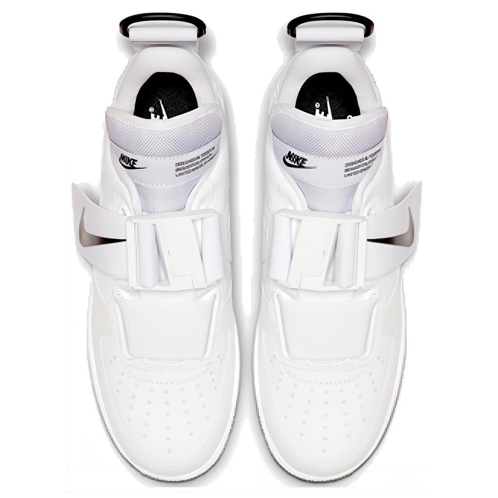 New Nike Air Force 1 Utility White Black White Sole AO1531-101