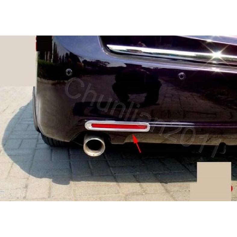 2 шт. Хромированная накладка на задний противотуманный фонарь для Acura TSX Седан 2009-2010