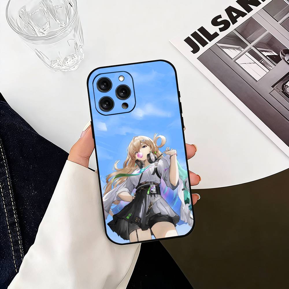 L-Lynae W-Wuthering Waves  Phone Case Silicone Soft For IPhone 17 16 15 14 13 12 11 X XR Plus Pro Max Plus