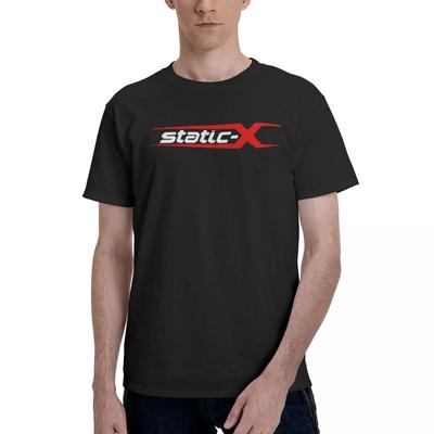 STATIC X 3 2021 MenS Casual 100 Cotton Casual Breathable Confortable T Shirt Mens Designer Clothes Graphic Tee