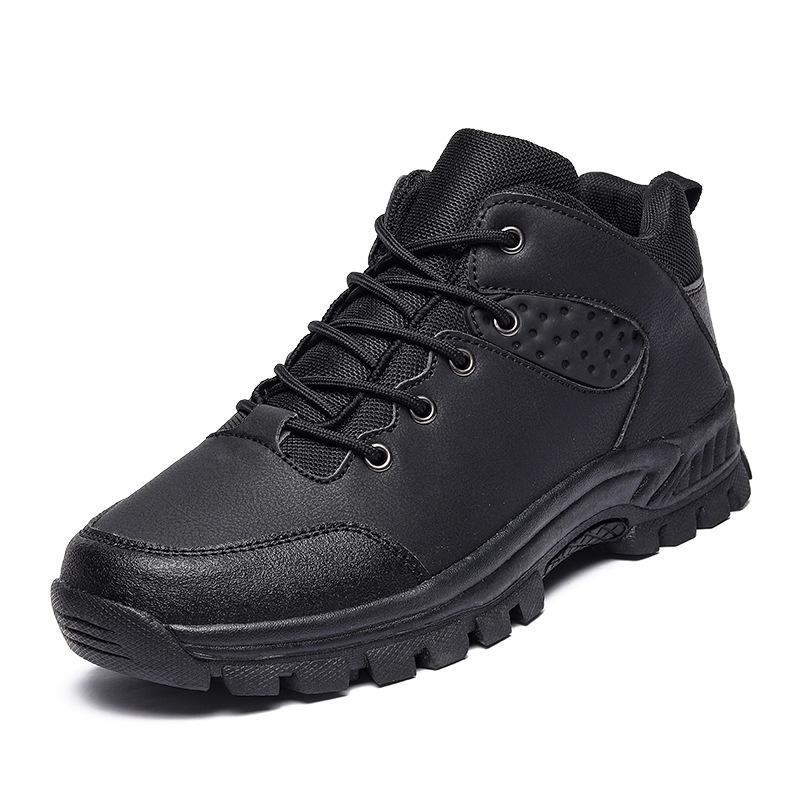 Hiking shoes men's large size outdoor casual hiking shoes fashion field sports travel shoes wear-resistant labor insurance shoes