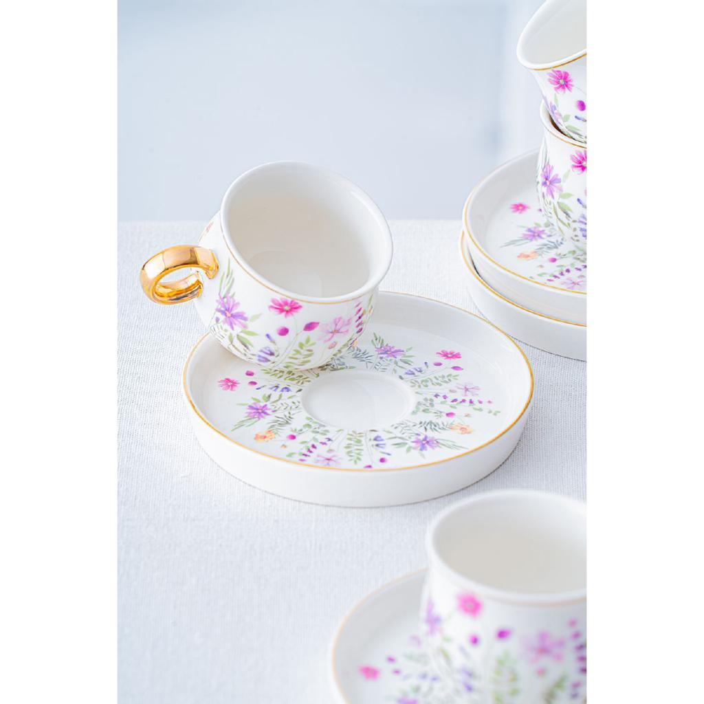 Lydia 6 -person Coffee Cup Team - 90 Ml