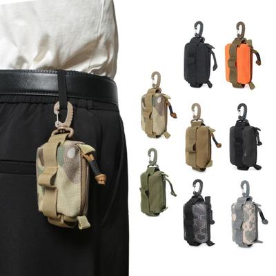 Outdoor Tragbare Taille Tasche Wasserdichte Oxford Tuch Multifunktions EDC Rucksack Gürtel Hängen Schlüssel Werkzeuge Münze Karte Lagerung