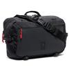 Chrome KADET MAX (current Model) Body Bag In Black (BXRFBLACK) with XRF Black X-reflective Reflective Material, 15L, Waterproof