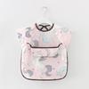 Blouse imperméable en coton à manches longues avec poche pour enfants