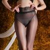 Sexy Lace Waist Pantyhose Aurora Seamless Stockings Shiny 512-Pin Underwear Ol Party Dance Ootd Summer Fashion Girl Gf Gift