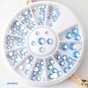 Opal Nail Art Rhinestones Crystal 3D Decoration Gel Polish UV Acrylic Tips Decor