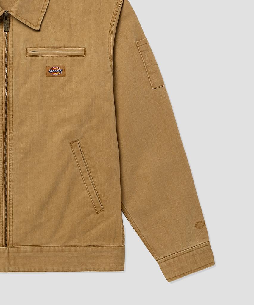 Dickies Pigment Herringbone Jacket Bone Brown