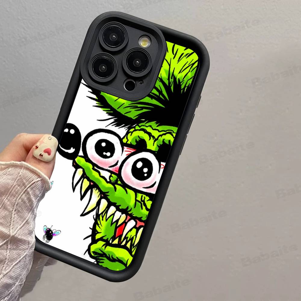 Funny Rat Fink Silicone Phone Case For IPhone 17 Pro Max 16 15 14 13 12 11 Plus 17 Air