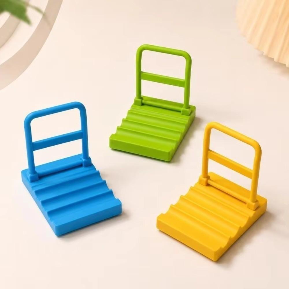 Compact Phone Stand Plastic Mini Lazy Bracket Universal Desktop Holder For Phones & Tablets