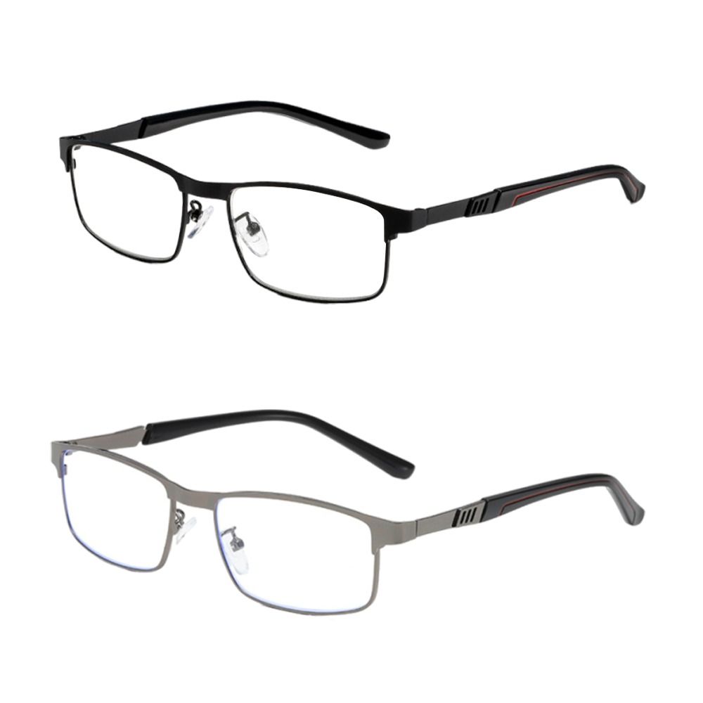 Blue Ray Blocking Presbyopia Eyeglasses Metal Hyperopia Glasses Comfortable Optical Eyewear  Office