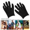 12 Pairs Cotton Gloves Polyester Cotton Thickened Sweat Absorbing Jewelry Gloves for Riding Factory Black