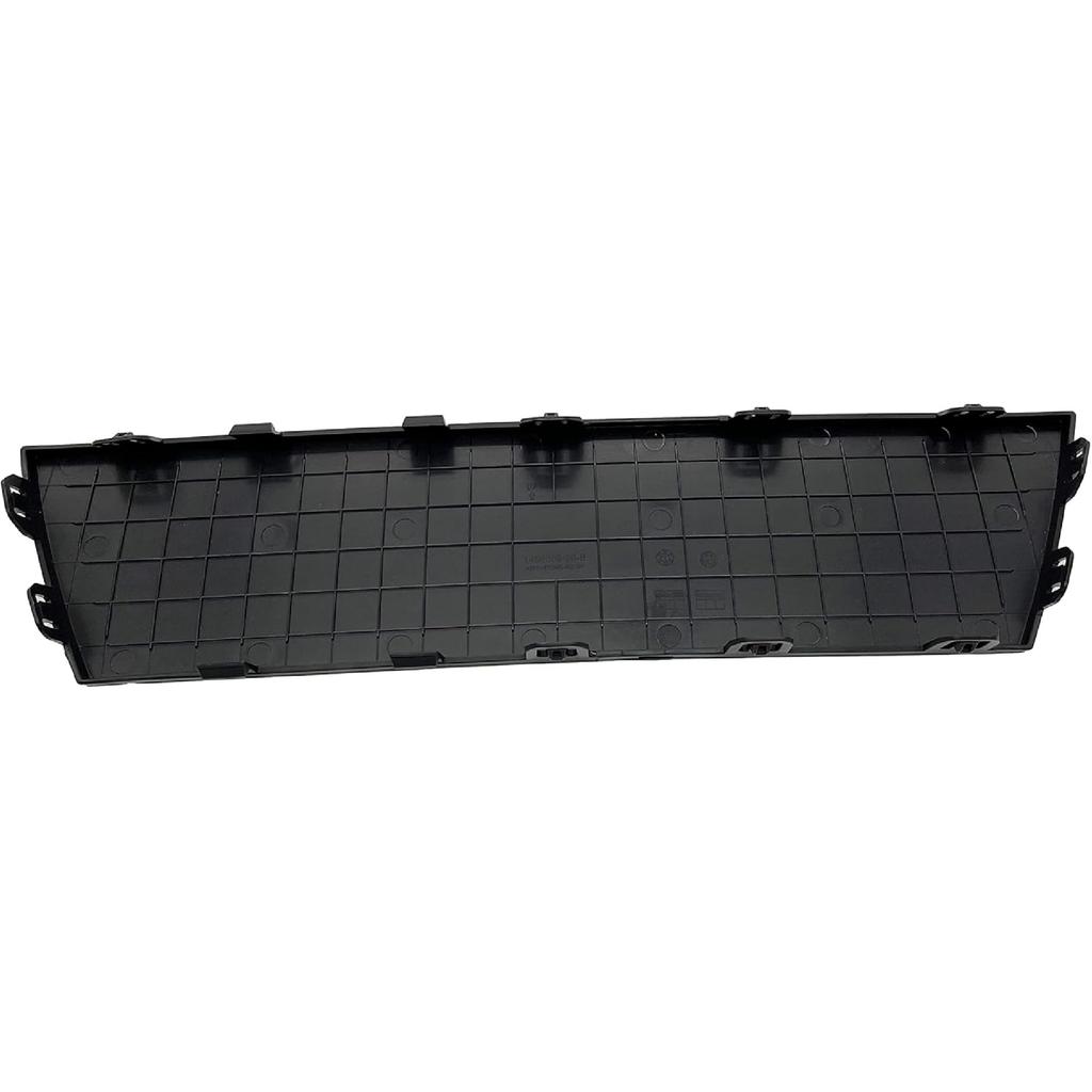 2020 2021 2022 Tesla Model Y Rear Lower Bumper Tow Hitch Cap Cover Plate 1494009-00-A, Black