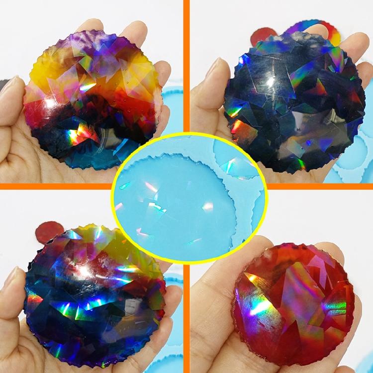 Silicone Tray Molds Epoxy Resin Casting Molds for DIY Casting Home Decoration