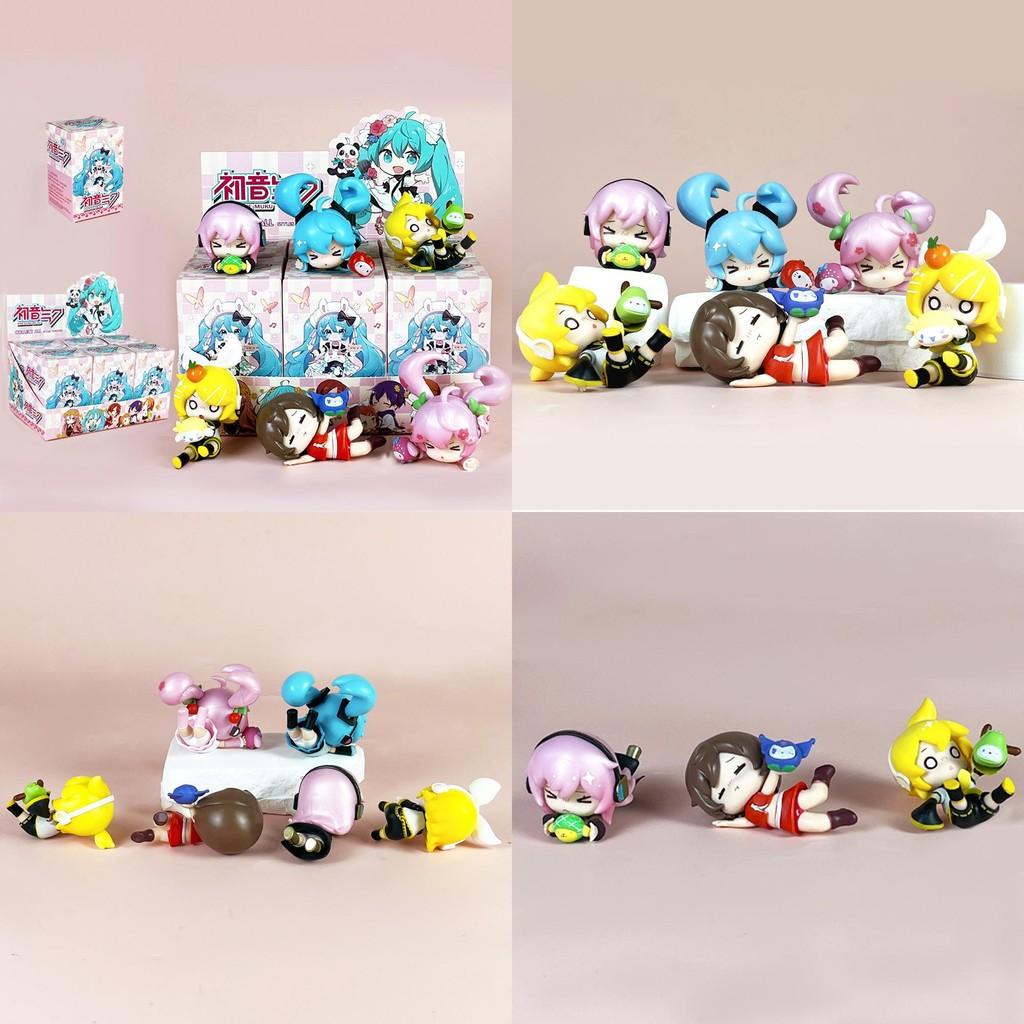 Miku Pvc Hatsune Models Toy With Falling Design For Otaku And Gifts Kids