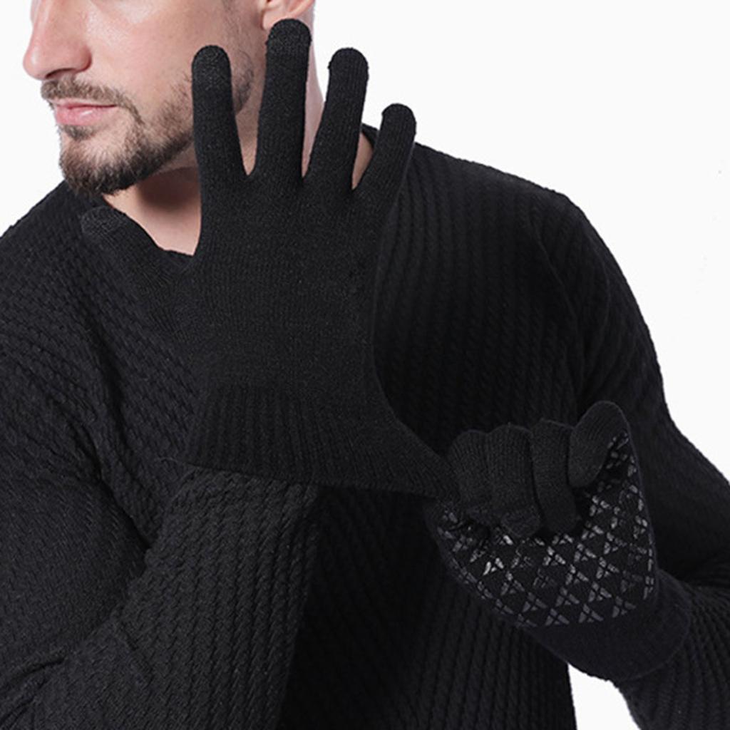 Winter Gloves Men's Gloves Women's Winter Accessories Running Gloves Thermal Bicycle Gloves  Screen Small Gifts For Men  Gifts