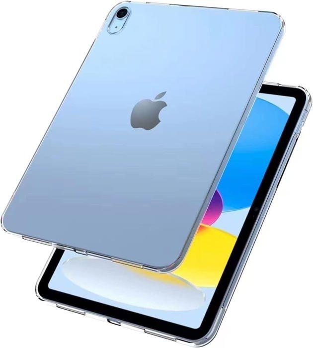 Case for iPad 11 - Phonillico® - Shockproof - Soft Silicone - Transparent - 11 Inches