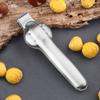 Chestnut Opener Chestnut Clip Stainless Steel Chestnut Cutter Tool Kitchen Multifunctional Chestnut Opener Nut Cracker