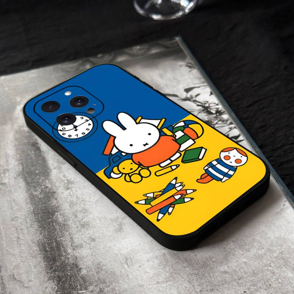M-Mi Ffyes Phone Case Silicone Soft For IPhone 17 Air 16 15 14 13 12 11 Plus Pro Max Plus