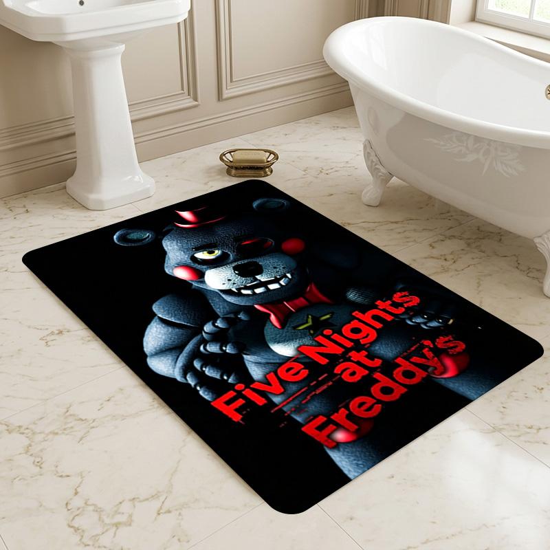 Fnaf Art Living Room Nonslip Area Rug Soft Carpet For Bedroom Game Playroom Sofa Office Home Decor Doormat Christmas Gift C9261460
