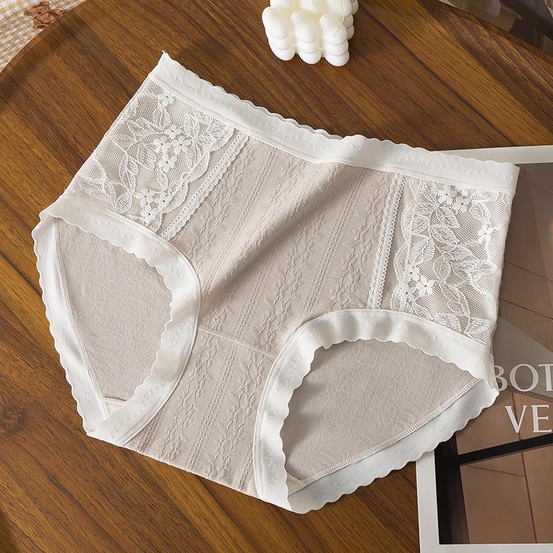 

Женские Весенние Чистые Двусторонние Кружевные Жаккардовые Антибактериальные Треугольные Трусы с Дышащей Талией Без Швов One size легкие хаки