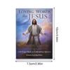 Liebevolle Worte von Jesus Tarotkarten Orakel Englische Version 44 Stück Brettspiele Familienparty Spielauto