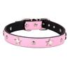 S/M/L Star Studded Pet Dog Collar Leather Puppy Collars for Small Medium Dogs Cat Neck Strap Pet Supplies Chihuahua Collars