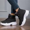 Red Sports Fashion Women'S Sports Shoes - High-Quality Flat Shoes For Walking - Women'S Heightening Shoes