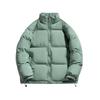 Winter stand-up collar padded jacket male Hong Kong style adolescent ruffian handsome loose thickened warm padded jacket loose casual padded jacket